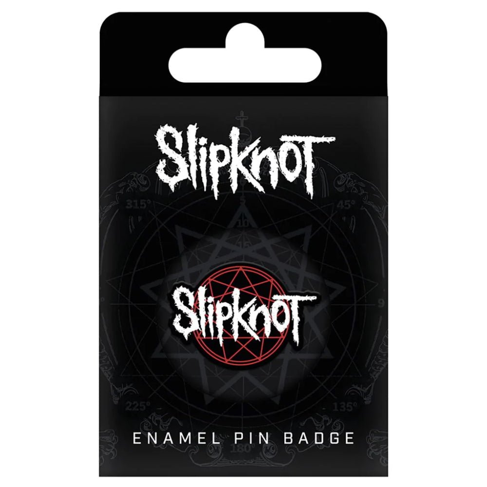 SLIPKNOT スリップノット (結成 30周年 ) - Logo / エナメルピン / バッジ - PGS